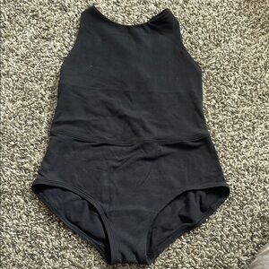 Ivivva Sleek Black Kids Bodysuit